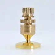 4PCS M8x30 Copper Speaker Spike Isolation Foot Shockproof Stand Feet Base Pads