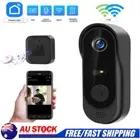 Smart Wireless Video Doorbell Phone Security Camera WiFi Door Bell Ring Intercom