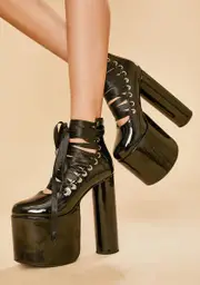 [Current Mood] Dark Euphoria Platform Heels