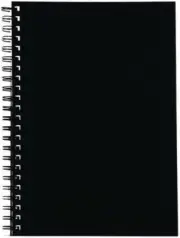 Spirax A4 Hard Cover Notebook, Black