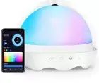 Smart Table Lamp for Bedroom, LED Bedside Lamp Nightstand Lamp with APP Control,
