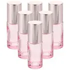 6 Pcs Glass Roller Bottle Oil Perfume Bottles Essential Rollers Travel