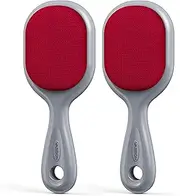 VASSON Double-Sided Lint Brushes, Classic Velvet Brush for Furniture and Clothing, Ideal for Pet Hair Removal