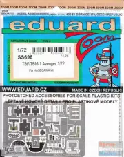 EDUSS696 1:72 Eduard Color Zoom PE - TBF/TBM-1 Avenger (HAS kit)