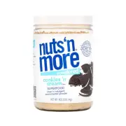 Nuts 'N More Cookies N Cream Peanut Powder - Peanut Protein, Low Carb, Low Su...