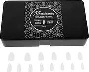 minkissy Full Cover Almond Shape Short Press on Nails Kit Gel Nails Set for Diy Manicure Nails Kit