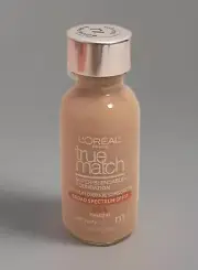 RARE HTF L’Oréal True Match Super-Blendable Makeup, N1 Soft Ivory SPF 17 NEW