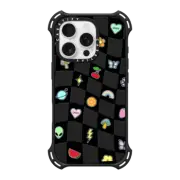 iPhone 16 Pro Bounce Case MagSafe Compatible Checkered by INKED by Dani