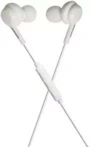 Magnavox MHP4857-WH Ear Buds with Microphone in White | Available in Black &...