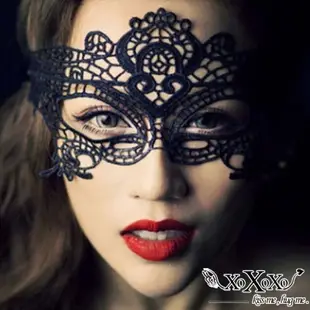 面罩 性感鏤空蕾絲面罩-女皇 買1送1 XOXOXO