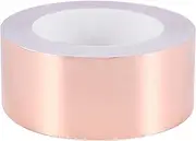 Tuperoymse Copper Foil Tape 50mm x 30M for Shielding Conductive Adhesive for Electrical Repairs,Snail Barrier Tape Guitar