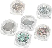 Generic Nail Glitter Nail Art Supplies Nail Gel Nail Decor Crystal Nail Bright Powder Glitter Dip Powder for Nails Nail Polish Nail Dip Powder Glitter Dust Nail Salon Supplies