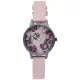 【Olivia Burton】愛戀花朵手錶-珍珠貝面X粉紅色/30mm(OB16TW04)