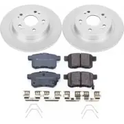 Power Stop For 11-14 Acura TSX Rear Z17 Evolution Geomet Coated Brake Kit