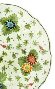 Fiorito by MODA DOMUS, Set-Of-Four Hand-Painted Ceramic Soup Bowls
