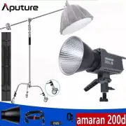Aputure Amaran 200d-S LED Video Light 200W 5600K Bowens Mount Daylight + C Stand
