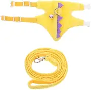 MINAOLULUS 1 Set Comfortable Pet Vest Leash for Small Animals Rabbit and Ferret Harness Durable Escaping Design for Outdoor Walking Fashionable Easy Guinea Pigs and Small Pets