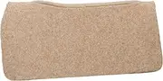 Weaver Equine 32" x 32" Contoured Wool Blend Felt Horse Saddle Pad Liner, Shock Absorbing Protective Western Saddle Pad, Durable Equine Supplies, ‎Tan