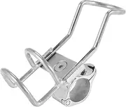 SVRITE 1PCS Stainless Steel 316 Fishing Rod Rack Holder Pole Bracket Support Clamp on Rail Mount 32Mm Boat Accessories