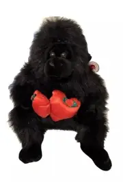 Vtg 1999 Valentines Day Gorilla Plush Kids Of America Corp Stuffed Animal Toy 24