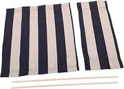 SUPVOX 1 Set Replacement Cloth Sling Chair Fabric Patio Chair Sling Replacement Chair Replacement Supply Sling Chair Repair Kit Lounge Chair Bungee Cord Canvas
