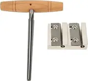 Violin Tool Set Metal Blade Wooden Handle Incisive for Violin Maintenance 4/4 3/4 Musical Instruments