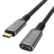 USB4 0.8M 8K 40Gbps eGPU 100W Extension Cable