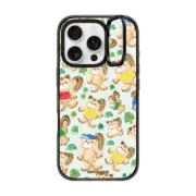 iPhone 16 Pro Impact Ring Stand Case MagSafe Compatible SLOWCOASTER Pokori pattern Phone Case
