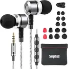Wired Earbuds with Microphone and Noise Isolation Technology