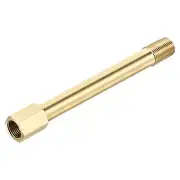 Brass Pipe Fitting G1/8 Adapter 100mm Extension Connector Hex Coupling