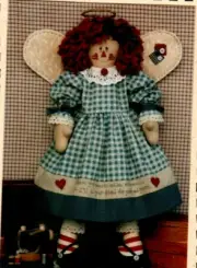 Not Just Annie Angel Doll Pattern Soft Sculpture Raggedy Rag Doll