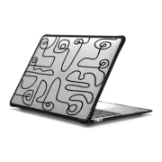 MacBook Air 13-inch (M1 / Intel) Impact Case One Line 102 by aLILscribble