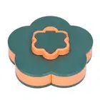 Flower Bloom Box Dried Fruit Plate Snack Serving Tray Plate New