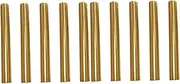 Healvian 2sets Zinc Alloy Manicure Brush Caps Nail Uv Light Pen Topper Lightproof Pen Covers 5pcs*2