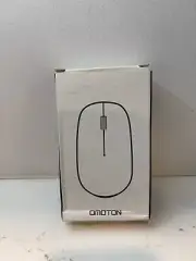 OMOTON wireless Bluetooth 5.0 mouse ultra-thin portable silver