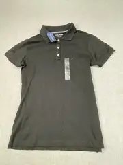 NEWT Boy's Nautica OTB True Black Small Three Button Polo Shirt 9301ZK