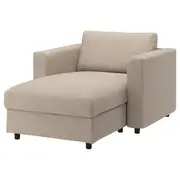 VIMLE chaise longue, Hillared beige