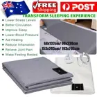 Grounding Sheets Organic Cotton Silver Fiber Gray White Flat Earth Sheet AU Plug