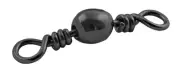 Danielson 1600SPBLK-7 Barrel Swivel Single Bag Black Size 7 7pk