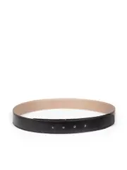 2009 Black & Brown Leather Reversible Belt Strap