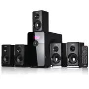 5.1 Channel Bluetooth Surround Sound Speaker System in Black