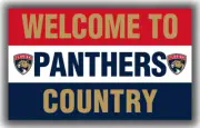 Florida Hockey Team Home Decor Flag 90x150cm 3x5ft Welcome To Panthers Country