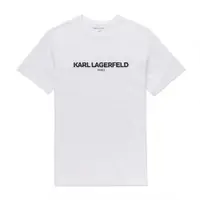 在飛比找PChome24h購物優惠-KARL LAGERFELD 老佛爺 熱銷印刷圖案短袖T恤-