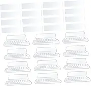 KALLORY File Folder Tabs Hanging Folder Tabs PVC Material Sort Files Efficiently