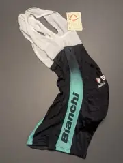 NOS Nalini Men's Bianchi Jan Ulrich Era Bib Shorts Size 6