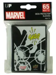 Upper Deck Marvel Deck Protector Collectible Card Sleeves Thanos 65 Count New