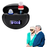 Digital Invisible Hearing Aid In-Ear Mini Enhancer Sound Voice Amplifier