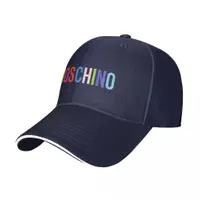 在飛比找蝦皮購物優惠-Moschino (1) 棒球男式女式滌綸帽子中性高爾夫跑步