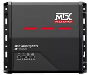 MTX Audio JH5001 Jackhammer Series 500W x 1 @ 1-Ohm Class D Mono Block Amplifier