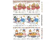 Nursery Rhyme Mug Cup Wraps Overglaze Ceramic Decals